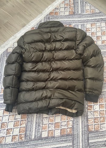 Asker yeşili mont - Görsel 2