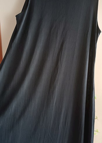 Zara Lacivert Kadın Kolsuz Elbise