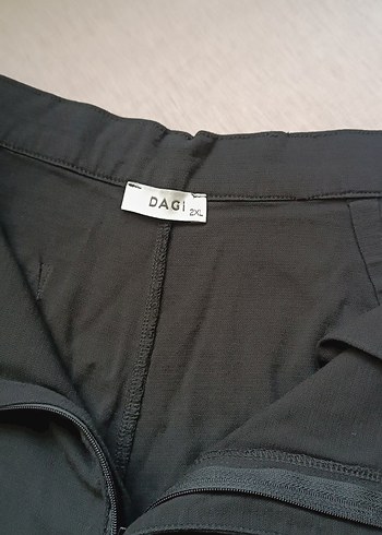 Siyah kadın Mini Streetwear Şort - Görsel 2