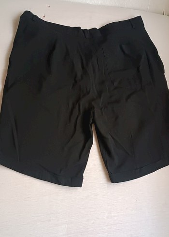 Siyah kadın Mini Streetwear Şort - Görsel 3