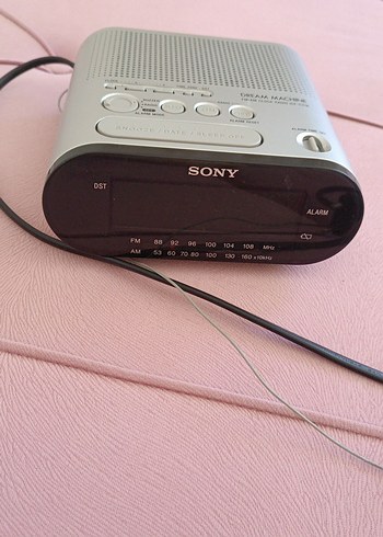 Sony Gri Radyo Alarm Saat