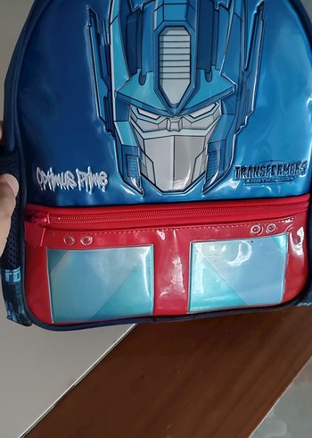  Beden Renkli Transformers Optimus Prime Okul Çantası