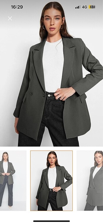 36 Beden Blazer ceket