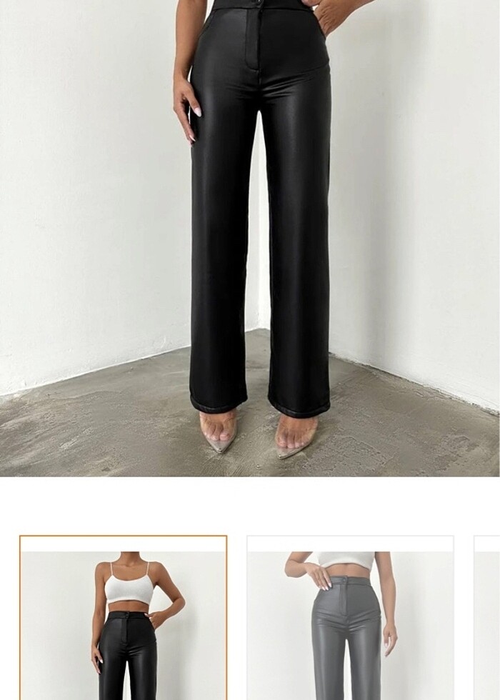 Deri pantolon - Görsel 4