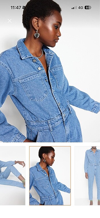 Denim tulum - Görsel 2