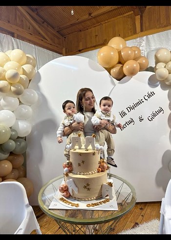 6 Ay Beden beyaz Renk Bebek Kostüm
