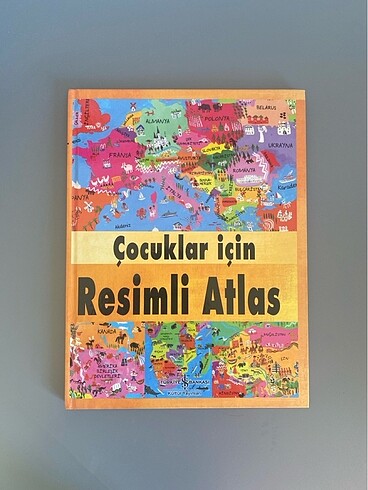 Çocuklar için Resimli Atlas - İş Bankası Yayınları