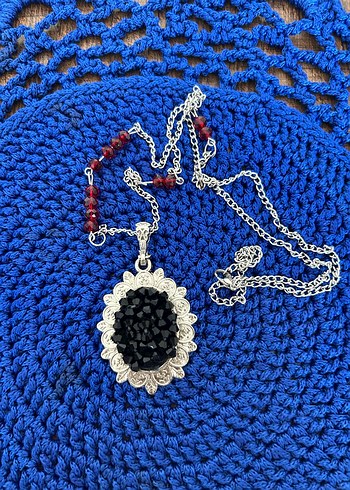 Accessorize Siyah Boncuklu Kolye