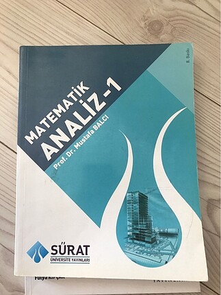 Matematik analiz 1 sürat üniversite yayınları