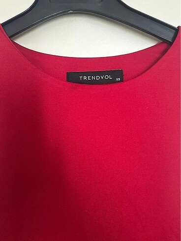 xs Beden bordo Renk Trendyolmilla bordo halter yaka çıtçıtlı örme body bordo