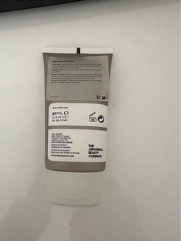 The Ordinary Ordinary squalance cleanser