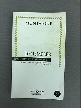 Montaigne Denemeler