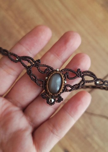 Beden Çikolata Aytaşı Choker & Tiara