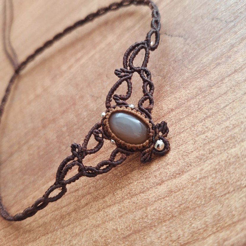 Çikolata Aytaşı Choker & Tiara  - Görsel 4