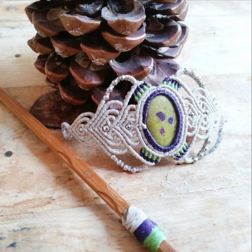 Atlantisit Doğaltaş Saç Tokası - Görsel 4