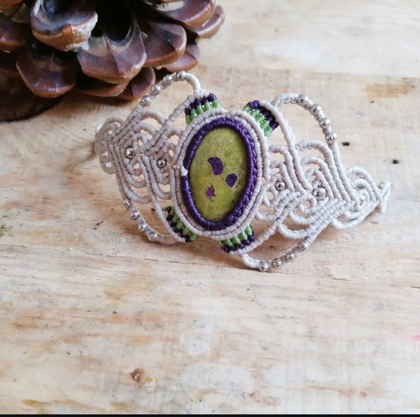 Atlantisit Doğaltaş Saç Tokası - Görsel 3