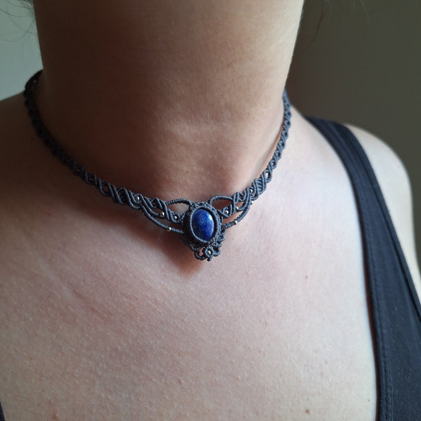 Lapis Lazuli Kolye  - Görsel 3