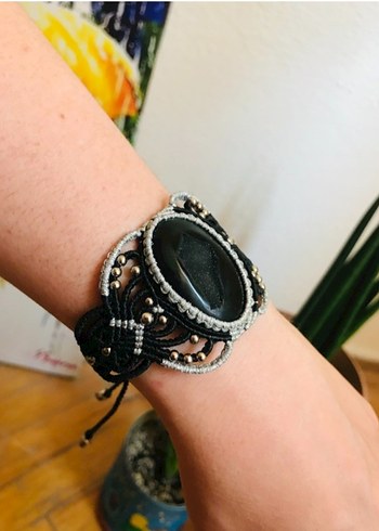 Druzy Akik Bileklik  - Görsel 2