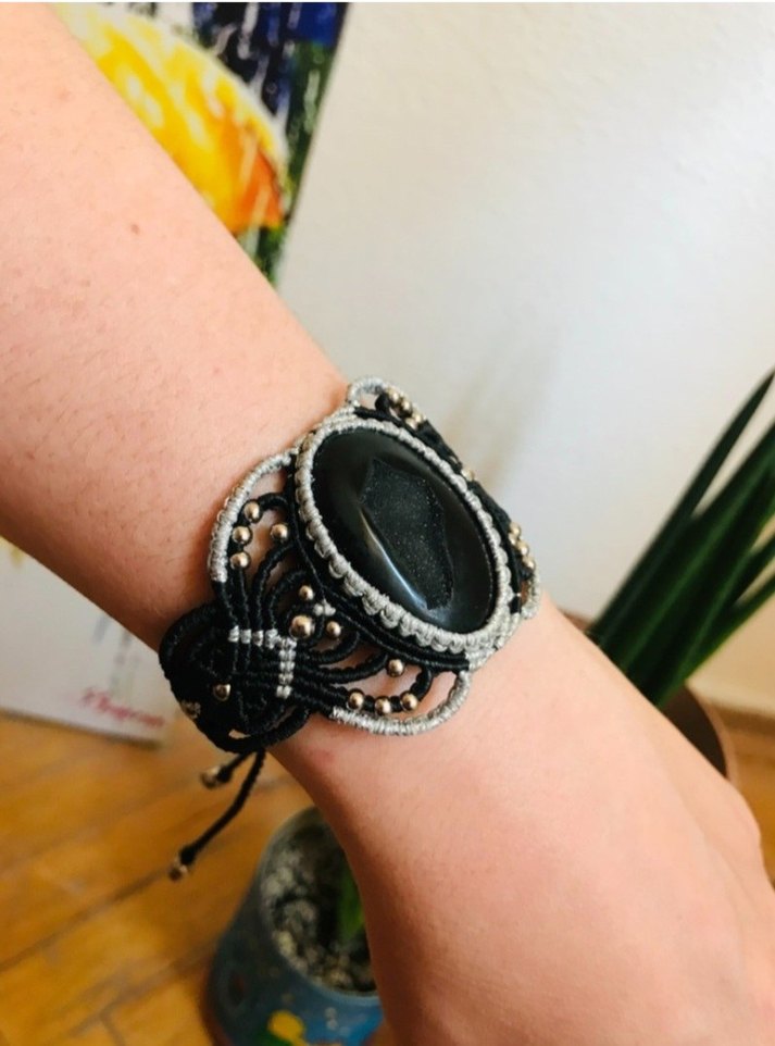 Druzy Akik Bileklik  - Görsel 2