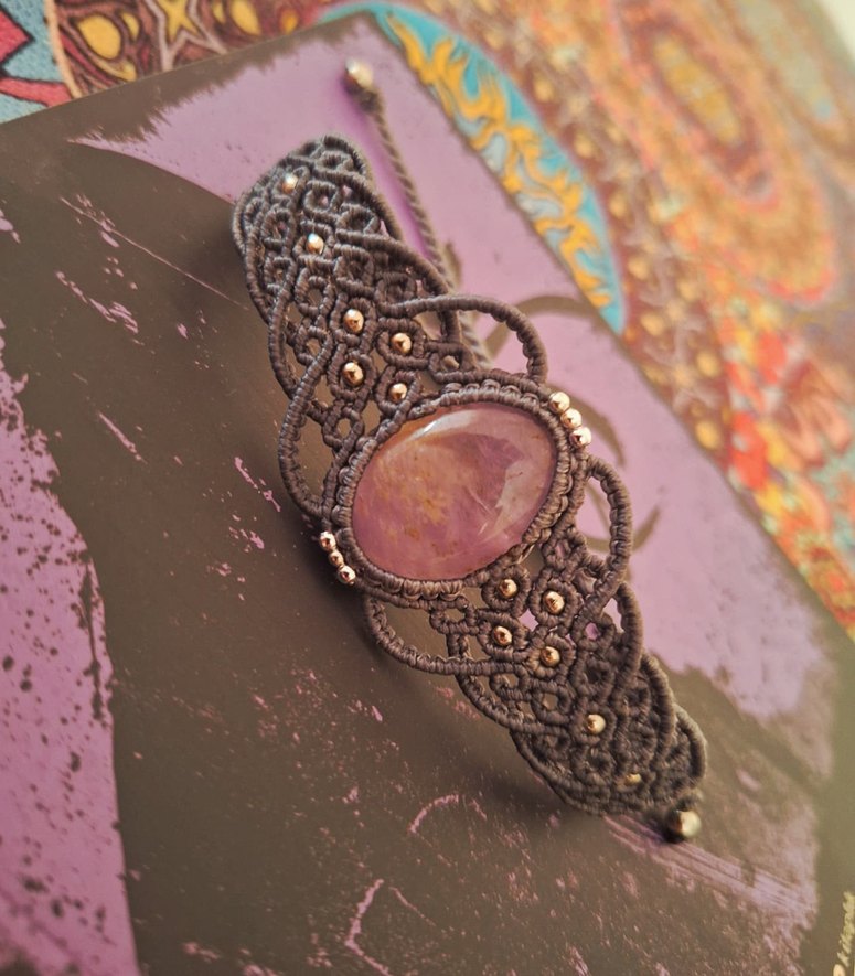 Ametist bileklik  - Görsel 2