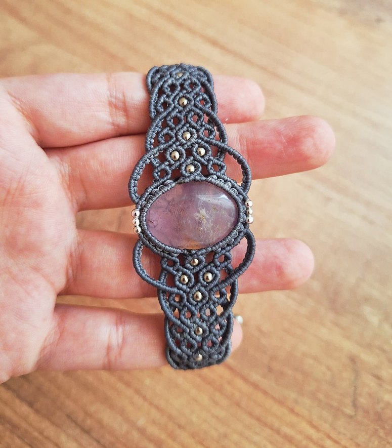 Ametist bileklik  - Görsel 4