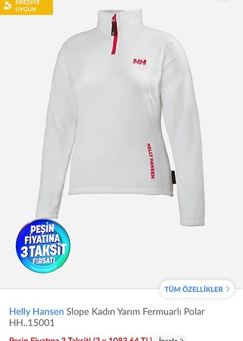 Helly hansen slope polar sweatshirt - Görsel 5