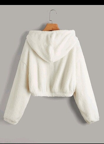 m Beden SHEIN polar crop boy hırka