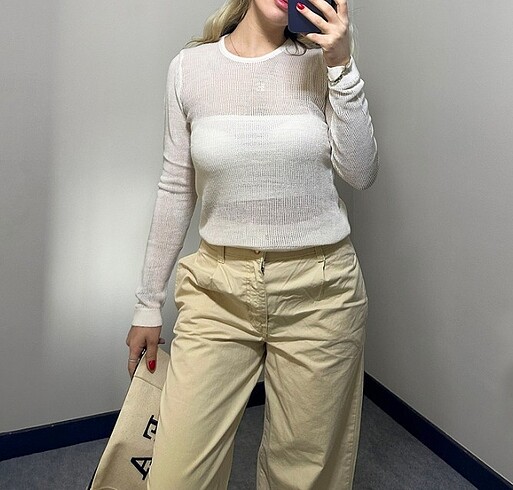 Zara Krem Triko