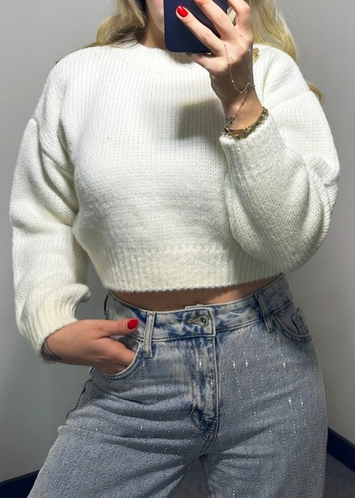 Crop  kazak - Görsel 2