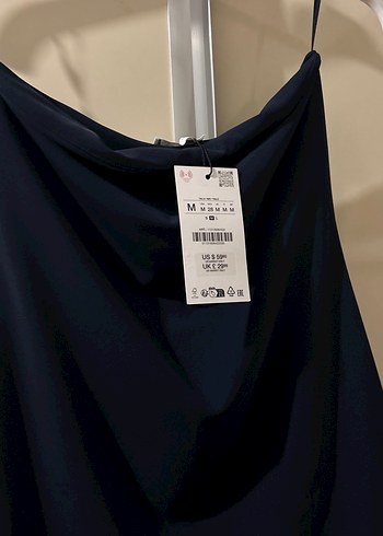 Zara straplez elbise - Görsel 6