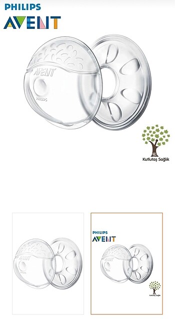 Philips Avent ikili göğüs kalkanı scf157