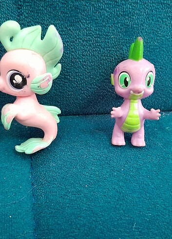 My Little Pony Bebe Seapony Ve Spike Dragon