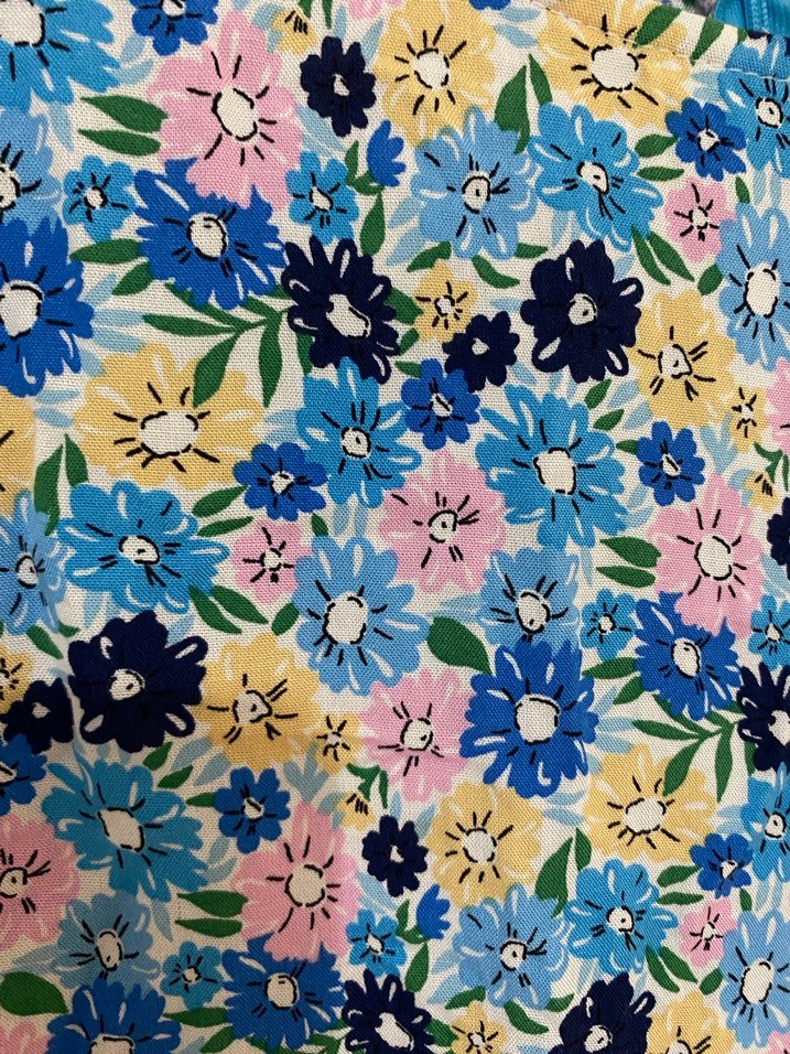 Çiçek Desenli Renkli Mini Elbise - Görsel 3