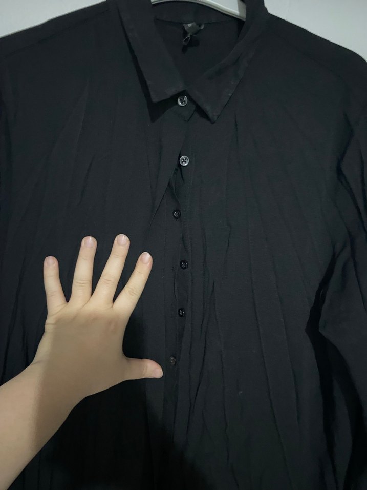 Siyah Uzun Kollu Tunik - Görsel 5