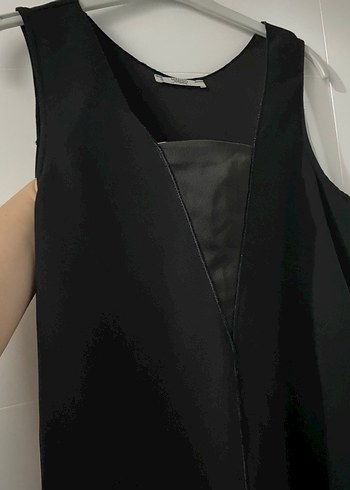 Mango V Yakalı Kolsuz Mini Elbise - Görsel 8