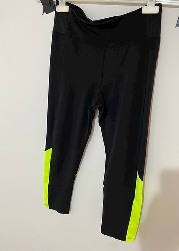 Kadın Yeşil Mini Spor Tayt KOTON - Görsel 3