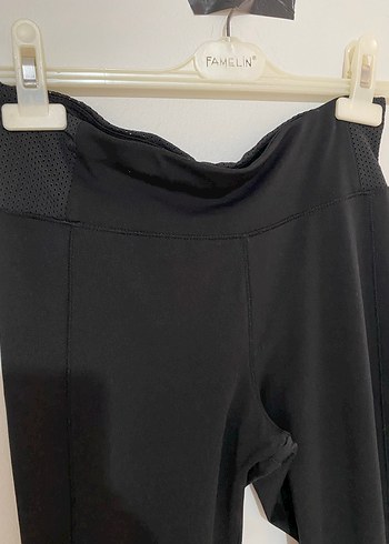 Kadın Yeşil Mini Spor Tayt KOTON - Görsel 6