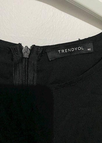 Dekolteli Mini elbise - Görsel 5