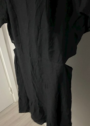 Dekolteli Mini elbise - Görsel 7