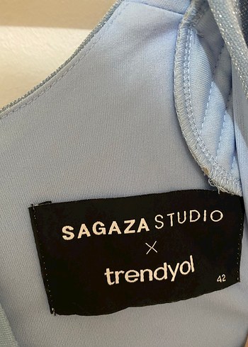 SAGAZA MİNİ DRAPELİ ELBİSE - Görsel 7