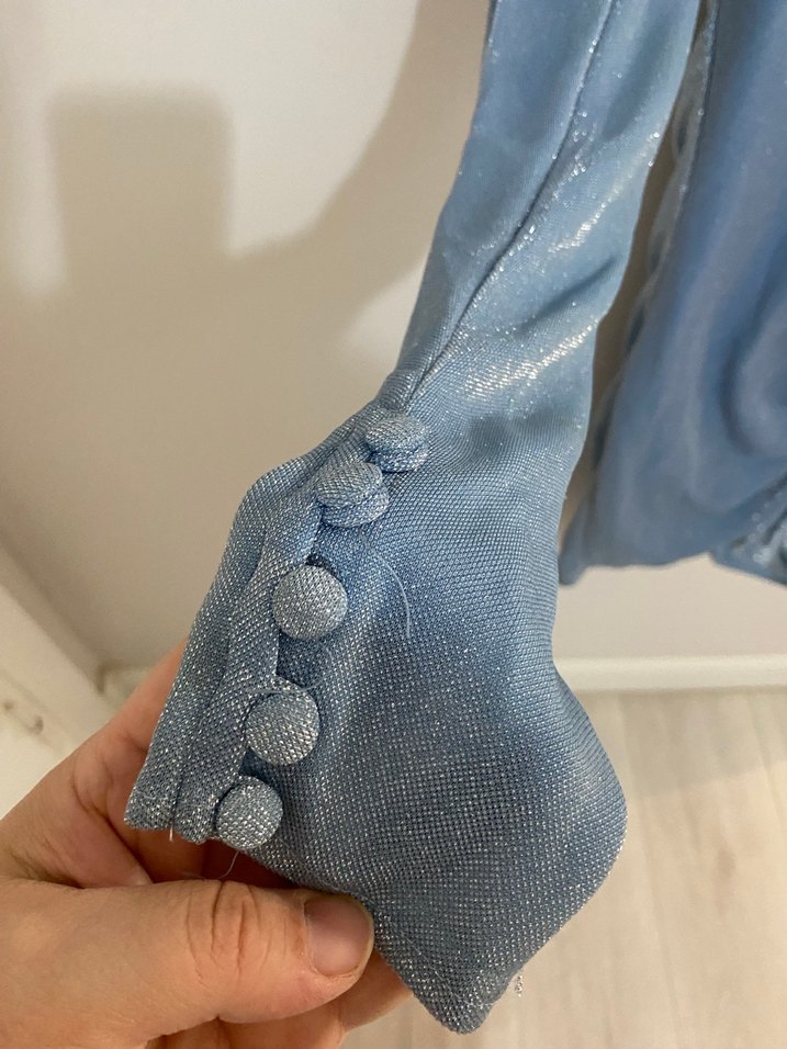 SAGAZA MİNİ DRAPELİ ELBİSE - Görsel 5