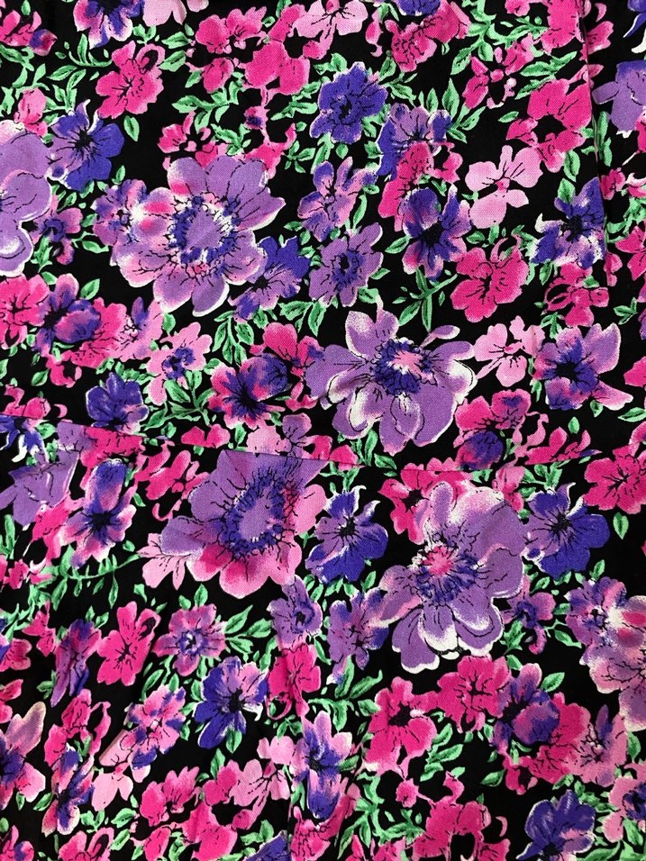 Mor Renkli Mini Fırfırlı Şort Etek - Görsel 2