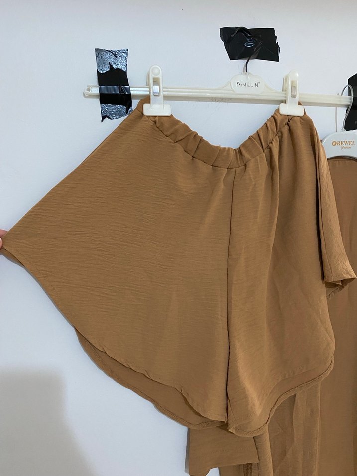 Gömlek Şort Takım - Görsel 5