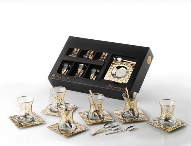 18 Parça Çay seti