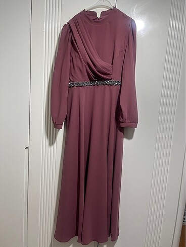 Pembe Abiye Elbise