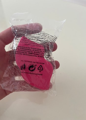 Beden Renk Avon Pembe Makyaj Süngeri