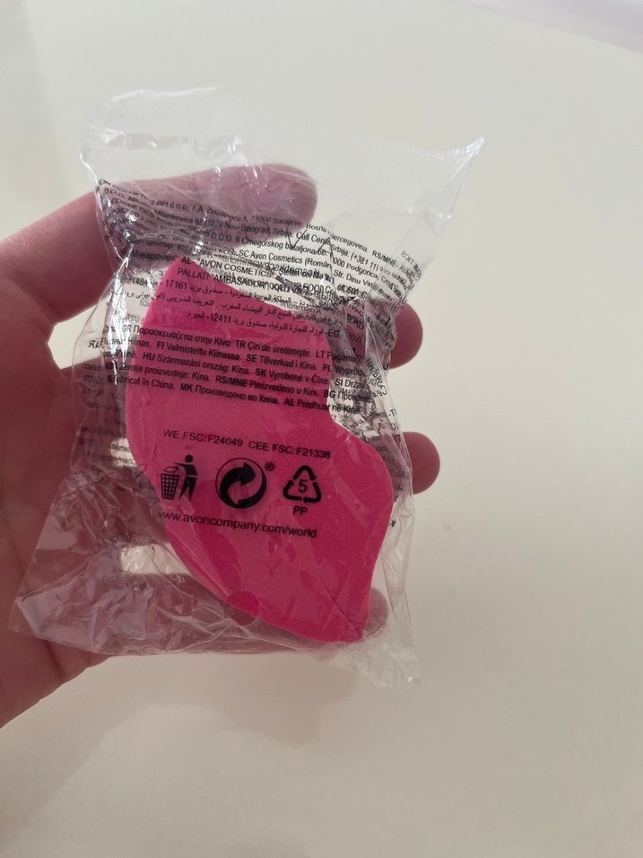 Avon Pembe Makyaj Süngeri - Görsel 3