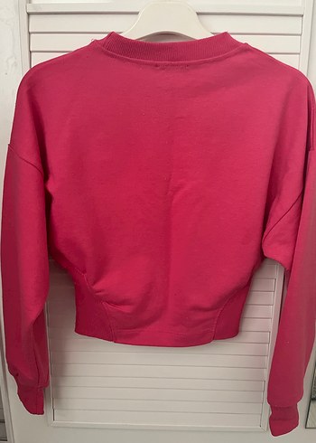 Pembe Crop Sweatshirt