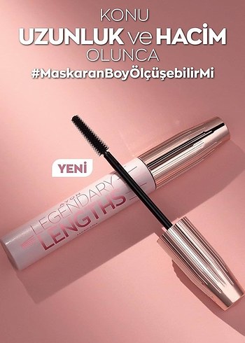 Beden Renk Avon Legendary Lengths Maskara