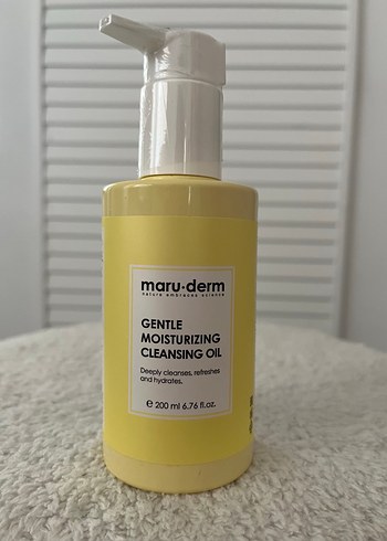 Maruderm Yüz ve Vücut Nemlendirici Temizleme Yağı